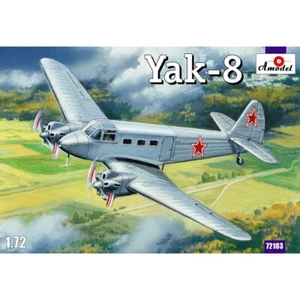 AMODEL 72183 Yak-8 Soviet Passenger Aircraft Scale 1/72 - Plastic Model Kit - Bild 1 von 8