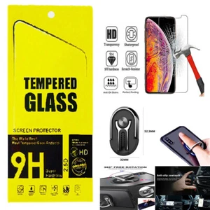 Soporte de teléfono/protector de pantalla de vidrio templado para soporte de coche Nuu A23 - Imagen 1 de 10