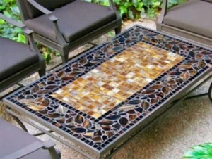 3'x2' white Marble Table Top dining coffee Inlay mop malachite Decor home - Picture 1 of 2