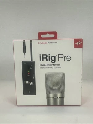 iRig Pre Mobile Mic Interface iPhone Recording Adapter Used Once Excellent Cond - Image 1 of 4