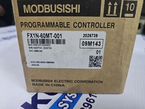 1pcs Mitsubishi PLC FX1N-60MT-001 FX1N60MT001 New IN BOX - Picture 1 of 4
