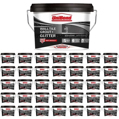 Fugenmörtel 36 x 1,38 KG (50KG), schwarz leicht glitzernd von Henkel - Mörtel  - Bild 1 von 4