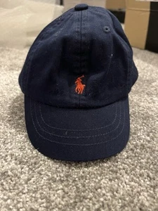 Ralph Lauren Mütze Layette blau + Logo 12-24 Monate Baby/Kleinkind Baseball Cap - Bild 1 von 3