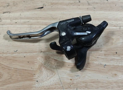 Vintage Shimano Deore LX ST-M560 Left 3x Shift/Brake Lever PARTS (Not Clicking) - Image 1 of 4