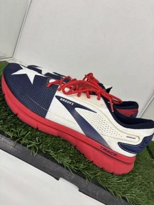 Brooks Trace 2 scarpa da corsa donna taglia 10,5 rosso/bianco/marino - Foto 1 di 8