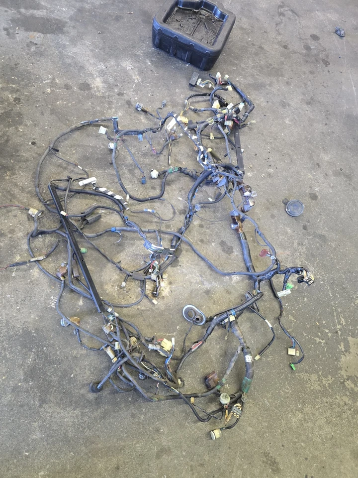 90-91 Honda Civic SEDAN DX Dash Chassis Wiring Harness Oem M/T FRONT TO BACK - Image 1 of 4