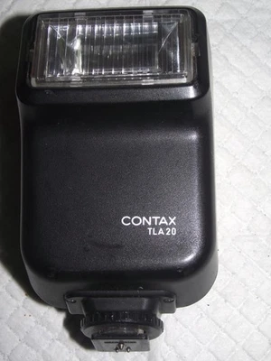 CONTAX TLA20 DEDICATED ELECTRONIC FLASH, TESTED, WORKS - Image 1 of 2