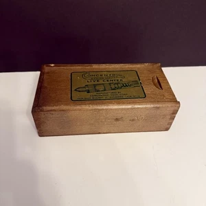 VTG Concentric Spring Loaded Live Center Morse Tape 4 EMPTY WOODEN BOX ONLY - Picture 1 of 8