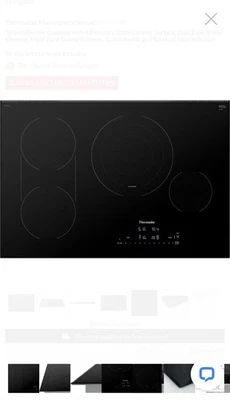 Thermador Masterpiece Series  CET305YB 30 Inch Electric Cooktop with 4 Elements - Image 1 of 4