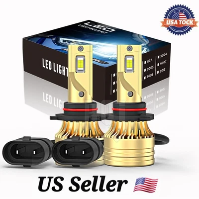 For Fiat 500L 2014 2015-2020 Led Headlights High Low Beam White Bulbs Kit 2Pcs Foto 1 de 4