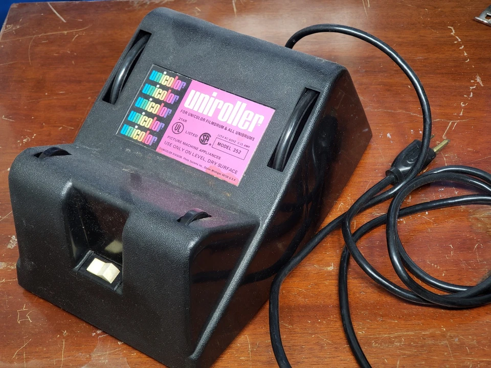 Agitador de processamento de filme fotográfico unicolor unicolor unicolor modelo 352 peças ou reparo - Imagem 1 de 4