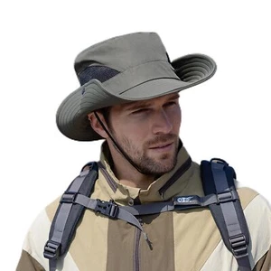 Unisex Sun Hat Men Women Wide Brim Waterproof Breathable Packable Bucket Hat ... - Picture 1 of 1