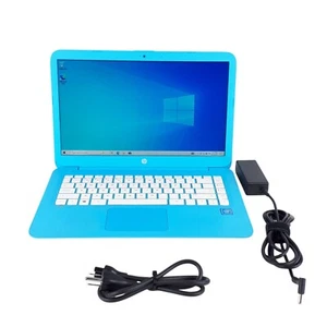 HP Stream Notebook 14-ax010ca 14" Intel Celeron N3060 1.6GHz 4GB RAM 32GB Win10 - Picture 1 of 15