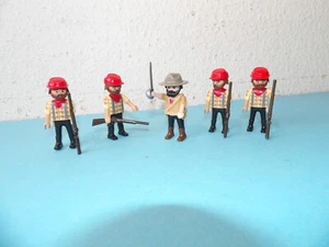 Playmobil soldados occidentales como 3785 3485 Südstatesler personalizado C-219 - Imagen 1 de 2