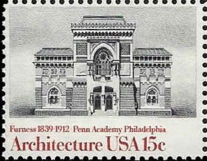US #1840 MNH 1980 Pennsylvania Academy Fine Arts Frank Furness - Picture 1 of 1