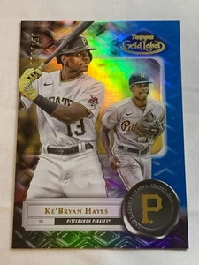 2022 Topps Gold Label Class 1 Ke'Bryan Hayes /150 #66 Pirates - Imagen 1 de 2