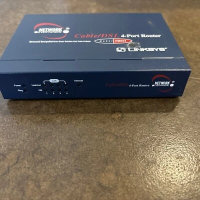 Linksys NR041 Cable/DSL 4 Port Router 10/100 Wired Router - Image 1 of 3