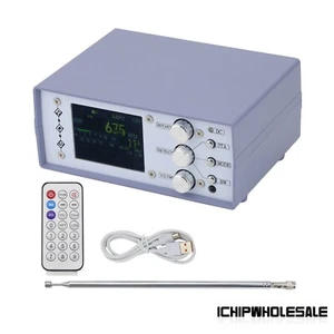 TEF6686-Desk Blue Desktop Radio DSP RDS AM FM SW Full Band Radio w/ Loudspeaker - Picture 1 of 8