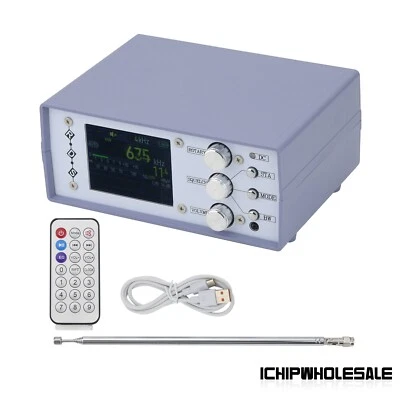 TEF6686-Desk Blue Desktop Radio DSP RDS AM FM SW Full Band Radio w/ Loudspeaker - Image 1 of 4