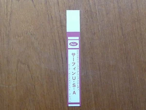 Beach Boys: "Surfin' USA" Promo Obi [no cd japan mini-lp brian wilson dennis QNO - Picture 1 of 1