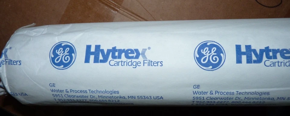 6 GE Hytrex Cartridge Filters GX01-30 01 Micron Made In USA - Image 1 of 1