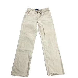 Old Navy Boys Size XL (14-16)Tan Khaki Chino Pants Straight Leg Built In Flex - Picture 1 of 5