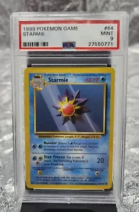 #64 1999 Pokemon Game Starmie PSA 9 Mint - Picture 1 of 2