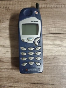Vintage Nokia 5165 Cell Phone NSW-1NX Cingular Blue UNTESTED  - Photo 1 sur 10