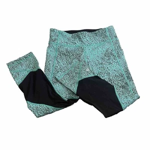 Leggings de entrenamiento recortados Lululemon para mujer spray jacquard verde ritmo rival talla 6 - Imagen 1 de 8