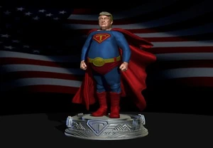 Super Trump Model Printing Miniature Assembly - File STL-OBJ for 3D Printing - Picture 1 of 20