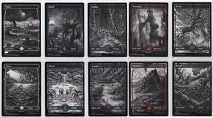 Innistrad: Crimson Vow - 1x Complete 10 Card Full Art Land Set - Near Mint - Bild 1 von 1