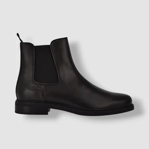 Calvin Klein Men's Black Fenwick Pull On Chelsea Boots Shoes Size 10 - Picture 1 of 6