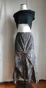 ZAPA Jupe Longue droite imprimé panthère léopard polyester T 36 PARFAIT ETAT - Imagen 1 de 8
