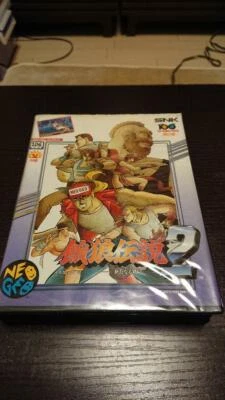 Fatal Fury2 Garou Densetsu NeoGeo Rom Cartrage SNK Used Japan Fighting Boxed - Image 1 of 4