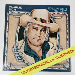 Charlie Rich Rollin With The Flow Vinyl Record Album ELPS 3855 - Picture 1 of 5