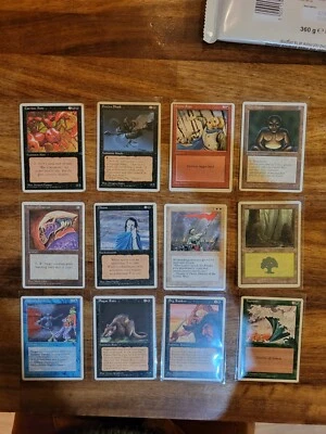 Magic: The Gathering Cards MTG 4th Edition Bundle  12 cards. - Image 1 of 4