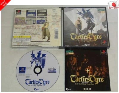 Tactics Ogre PS1 Artdink Sony PlayStation 1 From Japan - Image 1 of 3