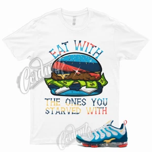 Camiseta EAT a juego Air VaporMax Plus Blanco Pulso Citrón Industrial Azul 1 - Imagen 1 de 9