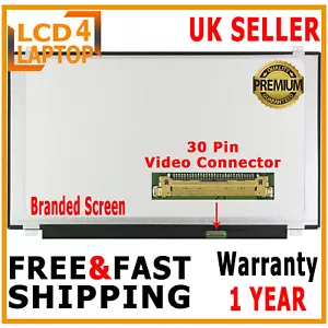 TOSHIBA SATELLITE 15.6" L50-C-1PC LAPTOP SCREEN REPLACEMENT HD DISPLAY UK - Picture 1 of 5