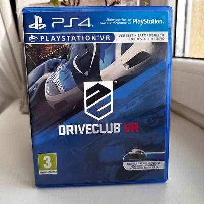 Driveclub VR PS4 PSVR | Tested CIB Complete w/Manual PAL - Image 1 of 4