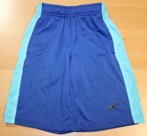 Boys Nike Dri-Fit Fly Running Training Shorts Blue Teal Youth XS XSmall 403942 - Picture 1 of 3