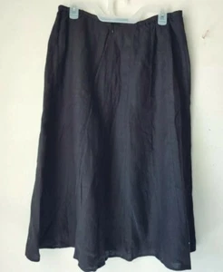 Talbots Women's Skirt Linen Petite. 14W 100% Irish Linen  Corpcore Classic - Picture 1 of 9