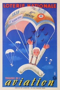 DEROUET-LESACQ LOTERIE NATIONALE TRANCHE DE L'AVIATION 1939 - Picture 1 of 1