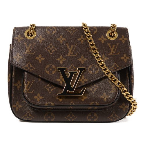LOUIS VUITTON（LV） Borsa a tracolla Louis Vuitton LV GHW Passy M45592 Monogram Marrone