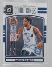 2016-17 DONRUSS OPTIC COURT KINGS #40  JAHLIL OKAFOR   76ERS  