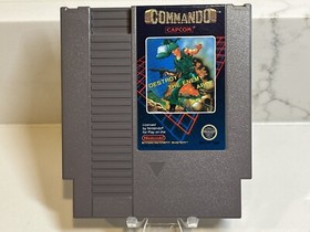 Commando - 1986 NES Nintendo Game - Cart Only - TESTED!