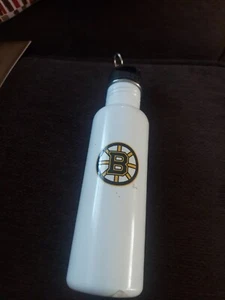 Boston Bruins New 750 ML Metal Water Bottle - Picture 1 of 5