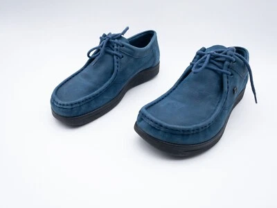 Dansko Latino Scarpe Da Uomo In Pelle Blu Taglia 38 EU Art.3502-30 - Immagine 1 di 2