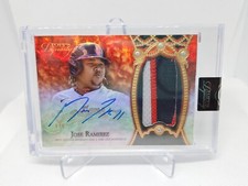 2022 Topps Dynasty Jose Ramirez Game Used Patch Auto 3/5 Guardians Cleveland