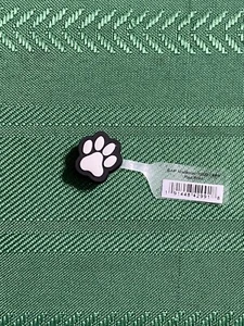 NWT Authentic Crocs Jibbitz Shoe Charms ~White Cat Paw - Picture 1 of 2